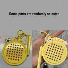 1pc Creative Cartoon Cat Magnetic Steel Ball Painting Board Keychain, Practical Bag Pendant Magnetic Steel Ball Painting Board Keychain, Fun Stress Relief Toy