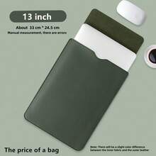 Etui na laptopa PU 13/13,3/14/15/16 cali, przenośna torba na komputer, ochronna osłona tabletu, torba na notebooka, torba na tablet, torba do przechowywania artykułów biurowych