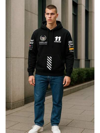 Hoodie Checo Perez Sudadera Cadillac F1