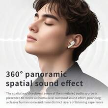 Écouteurs intra-auriculaires Lenovo ERAZER EK160 True Wireless Bluetooth, audio stéréo HD HIFI à faible latence avec micro, Bluetooth 5.4 - Taille Unique - Voir 5