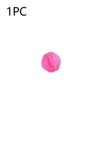 宠物毛发去除洗衣机球，蓬松洗衣球 - 防，洗衣机清洁球，可重复使用且耐用的绒毛收集器，保持衣物和床上用品无毛，宠物主人必备 - 提升您的洗衣体验 - 紅色 - 查看 6