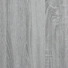 Libreria Larryhot Sonoma Grey 80x24x143 cm Legno ingegnerizzato, resistente e durevole, facile da montare, stile decorativo, adattA, Per riporre soprammobili, statuette, libri, piccoli oggetti, ecc. - Grigio - Visualizzare 8