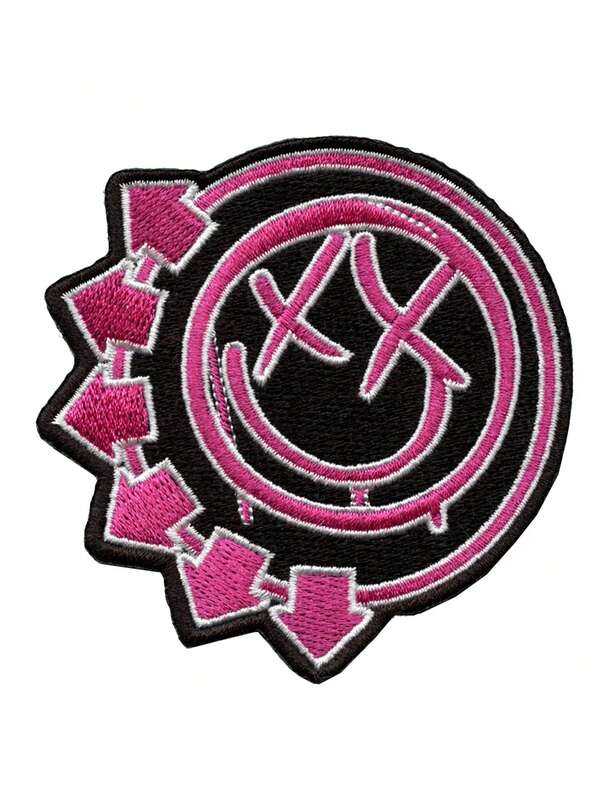1PC Blink-182 Album Art Patch Punk Rock Band Embroidered Iron On