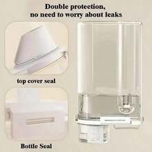 1pc Rice Bucket Storage Container, Sealed Storage Container, Household Insect Proof, Moisture-Proof, Leak Proof Sealed Flour Storage Container, Rice, Covered Grain And Miscellaneous Grain Storage Box, Portable Storage Box - Very Suitable For Organizing And Storing Grains, Nuts, Flour, Rice, Kitchen, Perfect Kitchen Accessories For Home And Outdoor Use