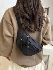 Casual Minimalist Fashion Versatile Waist Bag For Women