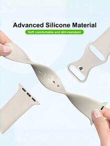 Curea de schimb din silicon moale, impermeabilă, compatibilă cu Band Series 10, 9, 8, 7, 6, 5, 4, 3, SE, Ultra, pentru femei și bărbați, 38 mm, 40 mm, 41 mm, 42 mm, 44 mm, 45 mm, 46 mm, 49 mm, pachet de 6 buc.