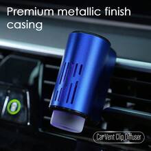 The Latest Smart, Colorful Car Air Vent Diffuser Features A Multi-Porous Design And Molecular Spray, Allowing Fragrance To Quickly Permeate The Air. It Also Has An Automatic Start And Stop Function That Follows The Vehicle's Movement. It Provides 60 Days Of Long-Lasting Fragrance And Comes With Three Different Essential Oils. (Aromatherapy Diffuser + Essential Oil) Choose XY PROCESS To Enhance Your Driving Experience! - 三瓶裝 - 查看 4