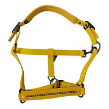 TGW RIDING Headcollar DOUBLEPIN SOFTSHELL PEARLS, Robust Softshell Surface, Tearproof Webbing Inside, Soft Padding At Nose And Headpiece, Pin Buckles On Both Sides, Additional Adjustment Possibility At Chin Area, Inserted Pearls At Nose TapeTGW RIDING