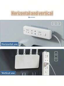 5 Paar doppelseitige Klebehaken, wandmontierte Schnallenhaken, wasserdichte transparente Aufbewahrungshaken, Schnallenhaken für Küche, Badezimmer, Toilette, Haushaltssteckdosen-Befestiger