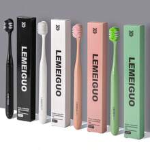 Individually Packaged Toothbrush, Premium Toothbrush, Suitable For Travel And Carrying, Lightweight And Easy To Use, Provides Extra Gum Protection For Sensitive Teeth. Ultra-Soft Toothbrush Provides Extra Protection For Sensitive Gums, Prevents Bad Breath And Gum Bleeding. - MultiWarna - View 3
