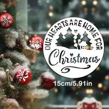 Set de 8 plantillas navideñas reutilizables - Plantillas de plástico con diseños de copos de nieve, bastón de caramelo, estrella y árbol de Navidad, Papá Noel, muñeco de nieve, adecuado para manualidades DIY, decoración del hogar, camisetas, artesanía, pintura en lienzo y muebles