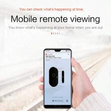 Tuya WiFi Door Window Detector Smart Life APP Remote Control Notification Alarm Sensor Compatible With Alexa Assistant
