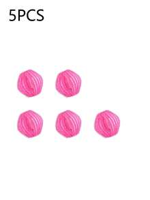 宠物毛发去除洗衣机球，蓬松洗衣球 - 防，洗衣机清洁球，可重复使用且耐用的绒毛收集器，保持衣物和床上用品无毛，宠物主人必备 - 提升您的洗衣体验 - 紅色 - 查看 8