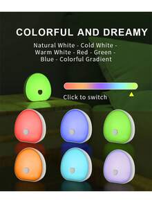 Rechargeable White Noise Sleep Machine – Baby Soother With Touch Control 7-Color Night Light For Nursing & Sleeping, White Noise Machine With Night Light, Baby White Noise Machine