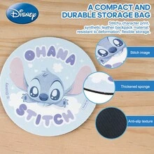 Disney 1pc Disney Officially Licensed Stitch Patterned Cute Coaster Waterproof Wipeable Compact Cup Mat Kitchen Coffee Table Dining Table Use Perfect Home Decor Warm Festive Holiday Party Decoration Gifts For Family And Friends