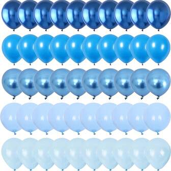 60 globos de látex azules, adecuados para esquemas de color de personajes de dibujos animados, cumpleaños, despedida de soltero, boda, fiesta, decoración de jardín, Día de la Madre, baby shower, temporada de graduación y ducha nupcial, Año Nuevo, Navidad, invierno.'} {'translate_es':'Set de 60 globos de látex rosa y negro con globos de confeti multicolor