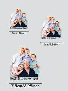 Custom Photo Magnet, Asymmetrical -Shaped Acrylic Fridge Magnets - Warm, Lovely And Special Home Decorations - Photos And Fridge Magnets, Mom And Daughter Photo Magnet Gift, Dog Photo Magnet, Family Photo Magnet Gift, Lovers Gift, Personalized Mother's Day Gift For Mom, Custom Photo Fridge Magnets, Baby Face Fridge Magnet,