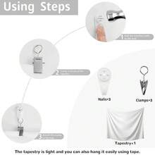 QGHOT Vintage Paris Tapestry Eiffel Tower Backdrop French Cityscape Tapestry Wall Hanging Cafe Decor Romantic City Scenery Wall Art For Bedroom Paris Themed Party Decorations 59.1"X51.2"-7184 - A - 查看 8