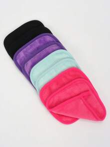 1414 Reusable Makeup Remover Pads, 4/8/12pcs, Machine Washable Cleansing Tool, Suitable For Face Washing, Makeup Removal, All Skin Types - Multicolor - View 29