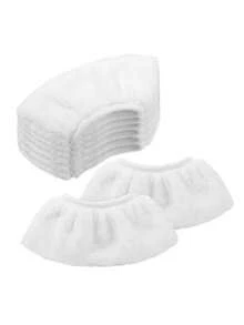 4/8pcs Universal Super Microfiber Steam Mop Pads, Reusable And Washable Replacement Cloths Compatible With Most Handheld Steam Cleaners - Multicolor - View 3