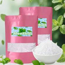 Desbloquea la frescura del verano, Cristales naturales de menta - Adecuados para spa y sauna, Fragancia fresca de menta, Frescura duradera, Ideal para inhalación de vapor y relajación - Empaque en bolsa sellada reutilizable, Adecuado como regalo de Navidad, Halloween y Pascua
