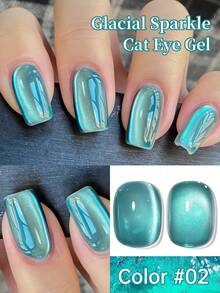 XEIJAYI 1支装 15毫升 绿色猫眼美甲凝胶 半永久美甲浸泡 UV LED 美甲沙龙 DIY 美甲沙龙凝胶 四季皆宜 - 藍色 - 查看 5