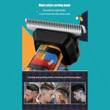 Kemei Hair Trimmer Men Professional Hair Clipper Electric Beard Razor 0mm T-Blade Hair Cutting Machine Haircut Shaver KM-MAX5090