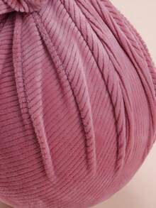 Set de 3 gorros de bebé de pana, diseño a rayas, gorros cálidos para recién nacidos, suaves y cómodos, con opciones de multicolor, versátiles para uso diario, para todas las estaciones - Multicolor - Ver 7
