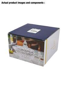 Szklany, przezroczysty słoik w stylu europejskim z pokrywką, słoik na słodycze, słoik do przechowywania z pokrywką, odpowiedni do przechowywania różnych rzeczy, akcesoriów damskich, pędzli do makijażu