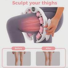 [Christmas And Thanksgiving Day]14 Wheels Leg Massager, Leg Massage Roller, Leg Meridian Relaxation And Muscle Stretching Tool, Gift For Women Men, Body Care