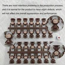 1 Stück Affe balanciert auf Baum, Konzentrations- und Balancetraining Spielzeug, Affen Stapelspiel, Interaktives Spielzeug für zwei Spieler, Tischspiel, Farbe wie abgebildet, Geschenk für Feiertage, Weihnachtsparty Spiel, brauner Affe, grün nicht verfügbar