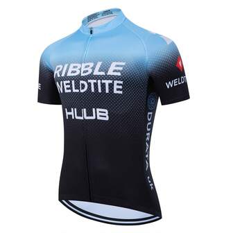 [Camiseta de ciclismo transpirable] Camiseta de ciclismo profesional para hombres de poliéster transpirable | Cuello redondo, manga corta, ajuste regular, patrón geométrico, adecuado para ciclismo, pesca, deportes de ocio de fin de semana - 100% poliéster, estiramiento medio, 150 g/m² - Serie de verano/primavera/otoño
