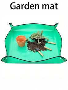 1片防水加厚园艺垫，可代替土壤，适用于盆栽植物和仙人掌，园艺工具 - 彩色 - 查看 6