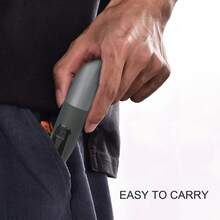 Conduroma Unisex Electric Eyebrow Trimmer/Razor, Rechargeable Multi-Function Personal Groomer, Painless Precision Trimmer, With Washable Blades, For Face, Beard And Neck (Black)