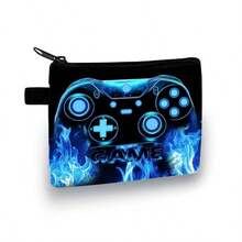 Cool Coin Purse, Gamers'Style, Wallet In Colourful,Festive Game Printed Wallet - Casual Style, Polyester Material Gamers'Style - Multicolor - View 12