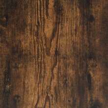 Libreria Larryhot rovere affumicato 80,5x35x170,5 cm in legno ingegnerizzato, resistente e durevole, facile da montare, stile decorativo, adattA, Per riporre soprammobili, statuette, libri, piccoli oggetti, ecc. - Castano - Visualizzare 8