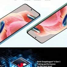 Xiaomi Redmi Note 12 5G (6+128GB) Smartphone, Dual SIM, OLED 6.67" Display, 120Hz Refresh Rate, 33W Fast Charging, 5000mAh Large Capacity Long-Lasting Battery, Asia Version (Excludes Charger) - Black - View 7