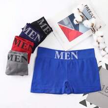 Kit Of Up To 6 Men's Microfiber Boxer Briefs - Comfortable And Durable - Assorted Colors - 彩色 - 查看 6