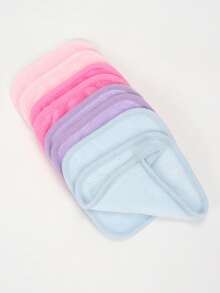 1414 Reusable Makeup Remover Pads, 4/8/12pcs, Machine Washable Cleansing Tool, Suitable For Face Washing, Makeup Removal, All Skin Types - Multicolor - View 24