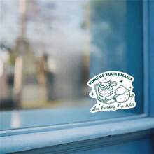 Adesivo engraçado para escritório - Nenhum dos seus e-mails está me encontrando bem - Adesivo de humor sarcástico para laptop, mesa e garrafa de água - Design de meme de gato para trabalhadores remotos e funcionários de escritório (vinil, 3 polegadas)