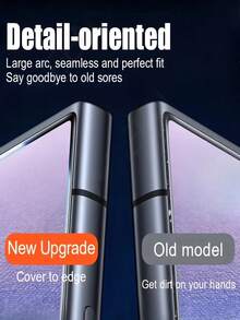 2 piezas Protector de pantalla de vidrio templado HD a prueba de polvo, a prueba de explosiones y resistente a los arañazos, compatible con Samsung Galaxy S25 S24, dureza 9H, sin burbujas, adsorción automática, fácil instalación, película protectora para teléfono móvil, esenciales de protección de pantalla, aplicable a protección diaria, oficina, protector de pantalla de teléfono doméstico, accesorios de teléfono a prueba de agua, a prueba de golpes, antiarañazos, antihuellas dactilares, cobertura completa