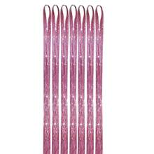 Fairy Tinsel Hair Extensions Holographic Hair Tinsel Heat Resistant Sparkling Hair Glitter For Christmas New Year Party - Hot Pink - View 7