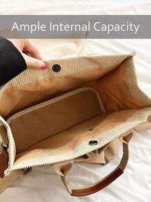 [US-Based Shipping]Kaqi Stylish Large Capacity Solid Color Corduroy Tote Bag For Women,Letter Patch Multi-Pocket Shoulder Bag For Commuting & Going Out, Lightweight Durable Removable Shoulder Strap Outdoor Travel Crossbody Bags, Casual Versatile Square Shopping Handbag,Simple Versatile,Hobo Tote Bag For Women, Casual Large Capacity Purse Bucket Bag, Shoulder Satchel Daypack For Outdoor Travel And Work Commuting, Vintage Satchel Shopping Bags Computer Handbag,Purses And Bags Women Bags For Women Black Purse Beach Bag Halloween Tote Bags For Women Bolsos Para Mujer Crossbody Bags For Women Handbags For Women White Purse Totes Bags For Women Brown Purse Clear Bag School Bag Bride Purses For Women Wedding Clear Purse Work Bag Lunch Bag For Women Carteras Para Mujer - 卡其色 - 查看 8