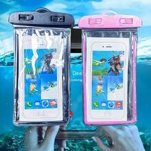 1个精心制作的防水手机壳，采用优质PVC材料经特殊工艺处理，防水性能和密封性极佳，方便实用的PVC手机袋。 - 彩色 - 查看 4