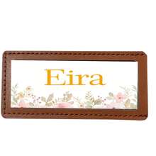 Naszywki ze skóry PU do samodzielnego wykonania, skórzane naszywki na świąteczne skarpety, idealne do dekoracji na przyjęcia, skórzana naszywka na dżinsy, skórzana naszywka na akcesoria odzieżowe, tłoczona etykieta ze sztucznej skóry, etykieta do transportera dla zwierząt ze skóry PU, skórzana etykieta na czapkę, grawerowana laserowo naszywka z logo - łaty skórzane - Zobacz 20