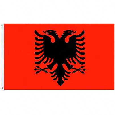 Bandera del Reino Unido de 3 x 5 pies de alta calidad - Tela duradera, Bandera de las Barras y Estrellas para decoración exterior/del hogar, Exhibición patriótica en el jardín