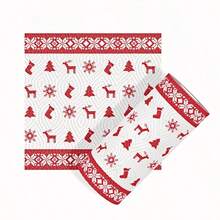 1 rolă de prosoape de hârtie de bucătărie de Crăciun, lavete și cârpe de curățare de unică folosință, îngroșate, cu 3 straturi, cu dublă utilizare, umede și uscate, absorbante, rezistente la ulei, lavabile, reutilizabile, pentru spălatul vaselor, acasă, articole pentru petreceri de sărbători, instrumente de curățenie pentru uz casnic, cadou perfect pentru Crăciun, Ziua Recunoștinței, Anul Nou, decorațiuni interioare, articole esențiale pentru bucătărie, stiluri aleatorii, festive, lavetă leneșă, role de hârtie, vrac