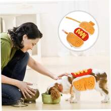 YARNOW Disfraz Divertido y Cálido De Perro Hot Dog para Mascotas Ropa Acogedora para Perros y Gatos S para Fiestas y Ocasiones Especiales - coloresvariados - Ver 6