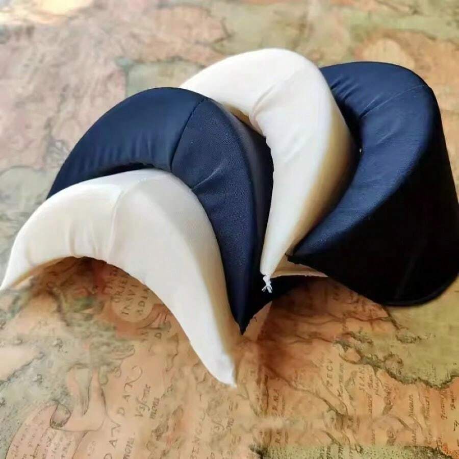 1Pair Thicken Big 35mm Sponge Shoulder Sewing Black White Nude Shoulder Pad Sew DIY Jacket Wedding T-Shirt Fashion Garment - Multicolor - View 1
