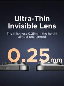 UGREEN Camera Lens Protector Tempered Glass Metal Cover Compatible With IPhone 17 Air Pro Max